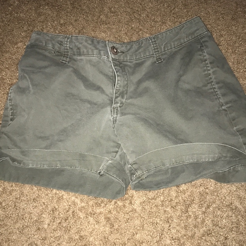 Grey, Shorts, Mid rise. Size 2.